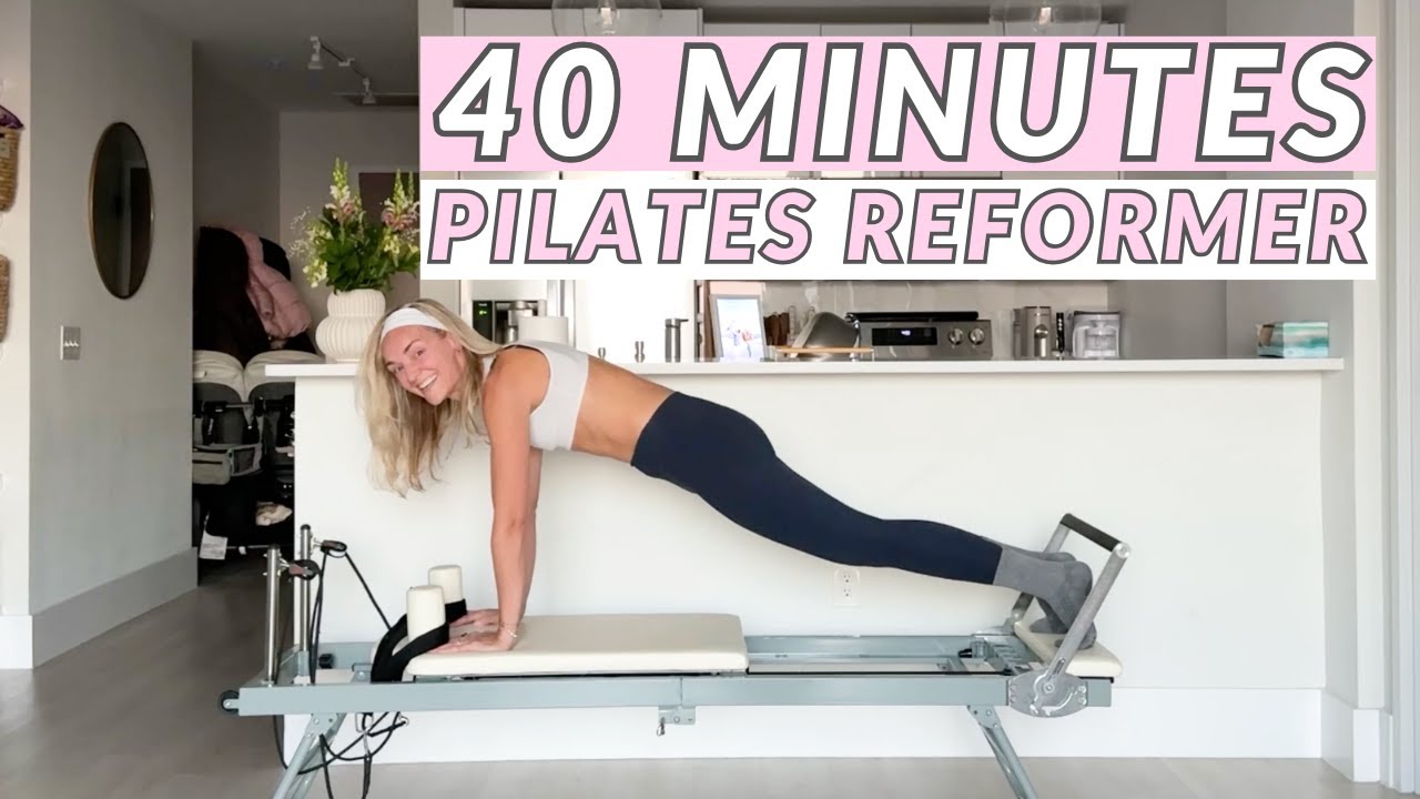 Full Body Reformer Pilates Workout 40 Minutes // Intermediate Reformer Workout, Pilates Reformer