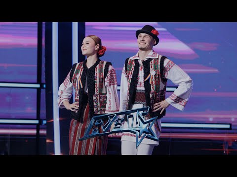 Ansamblul Folcloric „Carpatica, dans popular de excepție pe scena talentelor | Românii Au Talent S16