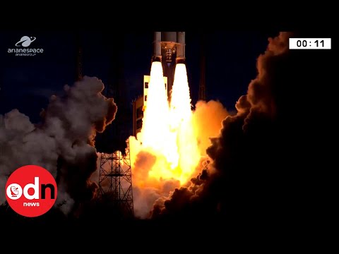 Blast Off! ESA Launches Ariane 5 Rocket Carrying Data Relay System