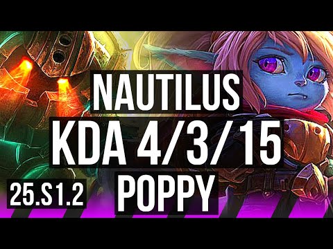 NAUTILUS & Varus vs POPPY & Hwei (SUP) | 4/3/15 | KR Challenger | 25.S1.2