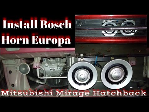 How to install Bosch Europa horn