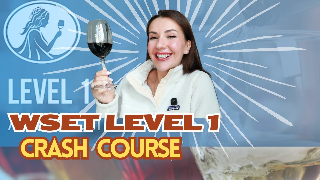 WSET Level 1 Crash Course: What You Need to Know!
