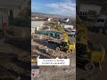 Construction Worker Turns Excavator Into Swing #shorts