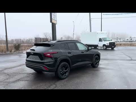 2026 Chevrolet Trax FWD 4dr LT in Black for sale at Lally Chevrolet Ltd. in Tilbury, ON