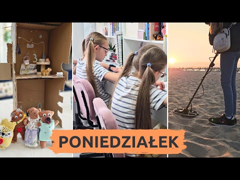 Poniedziałek 8-letnich Trojaczek | Urodziny Misi | Poszukiwanie skarbów | Rutyna