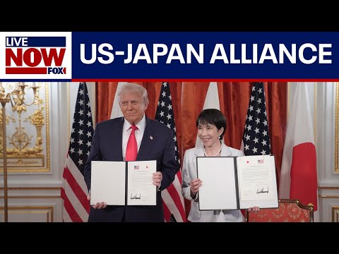 Video | Trump meets with Japan's first female PM, touts US alliance