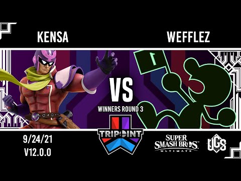 Tripoint Smash 113 - Winners Round 3 - Kensa(Captain Falcon) Vs. Wefflez(Mr Game and Watch)