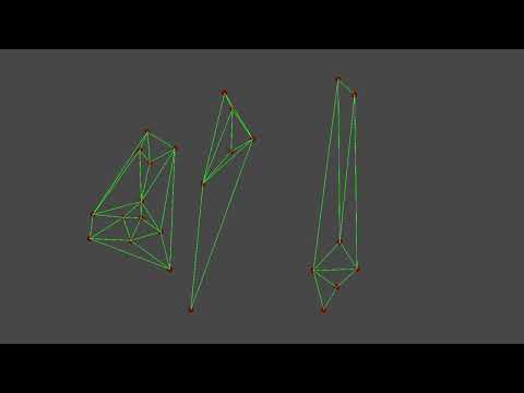 Delaunay Triangulation: Divide and Conquer Algorithm Visualization