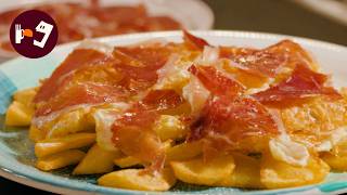 HUEVOS ROTOS con PATATAS, JAMÓN y un ingrediente que lo cambia todo