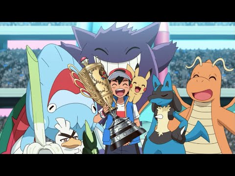 Pokémon Ultimate Journeys Ep 38 HD Eng Dub Ash Becomes World Champion