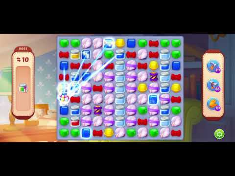 Homescapes Level 9981 夢幻家園 第9981關- No boosters