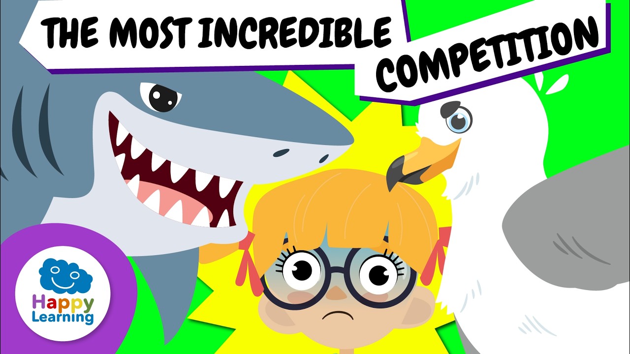 🦁🦅 CARNIVOROUS ANIMALS vs FLYING ANIMALS | Who Will Win? | Educational Videos  @HappyLearningEN