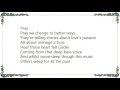Joan Armatrading - Secular Songs Lyrics