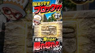 味ありすぎるブロックに変装したら、まさかの結果にwww #めっちゃカメレオン #mecchachameleon #ゲーム実況