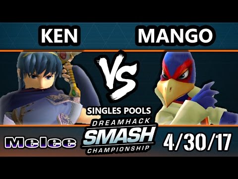 DHA 2017 SSBM - TL | Ken (Marth) Vs. C9 | Mango (Falco) - Smash Melee