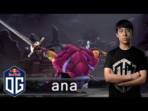 OG.ana Pangolier Gameplay - Unranked Match - OG Dota 2.