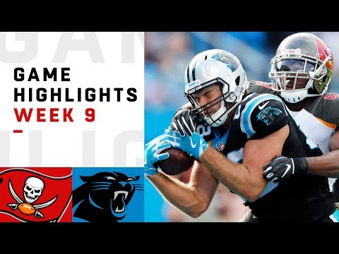 Buccaneers vs. Panthers Week 9 Highlights | NFL 2018