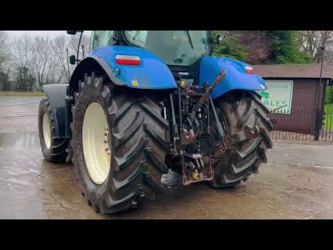 NEW HOLLAND T7030 4WD TRACTOR *YEAR 2008* C/W FRONT LINKAGE & AC CABIN