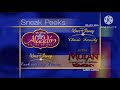 Sneak Peeks Menu 17 2004