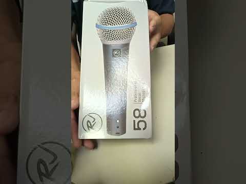 Unboxing of RJ 58 Professional Vocal Microphone
