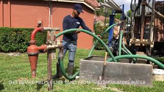 How to drill an irrigation well