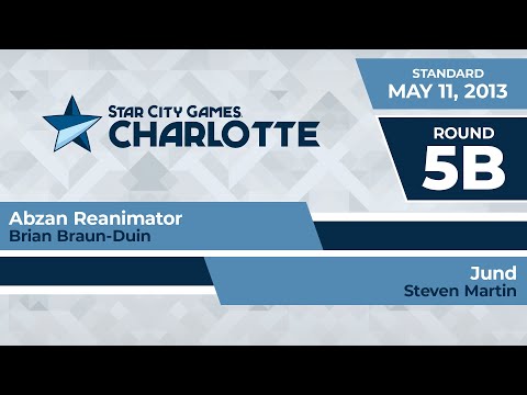 SCGCHAR: Round 5b - Brian Braun-Duin vs Steven Martin | Standard