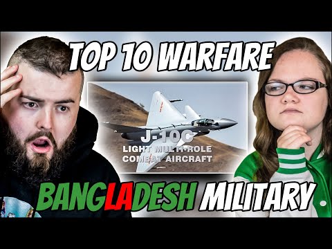Irish Couple Reacts Top 10 upcoming warfare equipment of Bangladesh military!