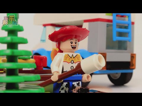 LEGO Toy Story 4 10769 RV Vacation【Stop Motion Animation】