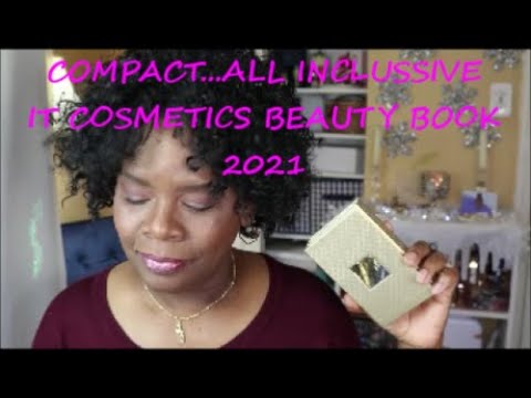 COMPACT ALL  INCLUSSIVE...IT COSMETICS BEAUTY BOOK 2021