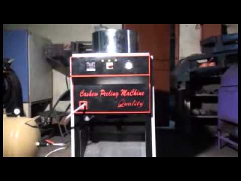 Automatic Cashew Nut Peeling Machine with 10 Hp compressor