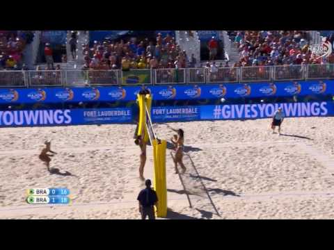 LARISSA TALITA X AGATHA DUDA   FINAL   FORT LAUDERDALE 2017   SIDEOUT ATQ