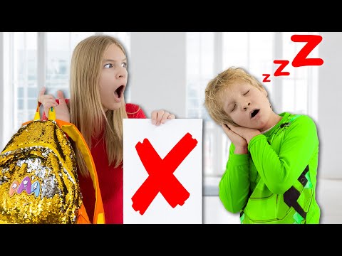 Amelia teaches Akim how not to be late for school