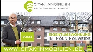 preview picture of video 'Immobilien Köln - 3 Zimmer Eigentumswohnung mit Garage in Köln-Holweide.'