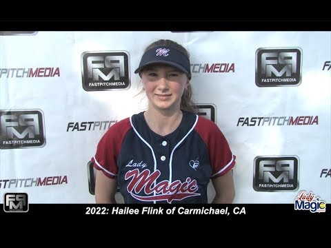 2022 Hailee Flink Outfield & 2nd Base  Softball Skills Video - Lady Magic  Jaquez