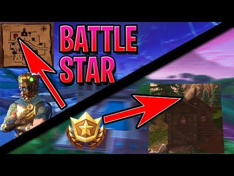 FORTNITE - "FOLLOW THE TREASURE MAP IN SNOBBY SHORES BATTLE STAR [SEASON 5]