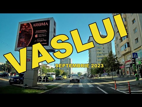 Orasul VASLUI imagini video 4K UHD septembrie 2023