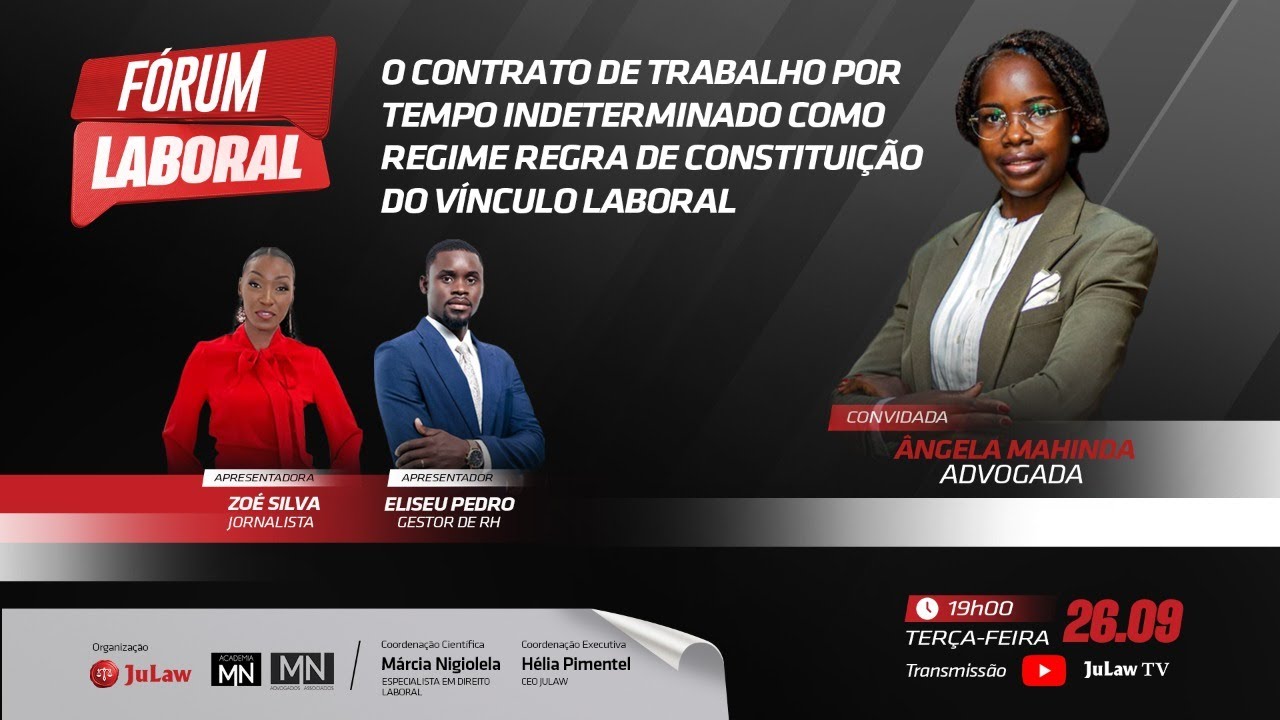 FÓRUM LABORAL | O CONTRATO DE TRABALHO POR TEMPO INDETERMINADO