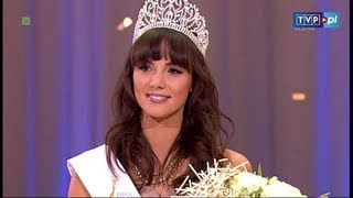 Zaneta Pludowska first runner up Miss Polonia 2012