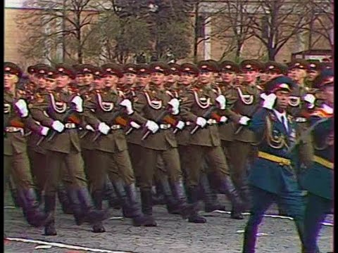 HD Soviet Army Parade, Victory Day 1985 Парад Победы