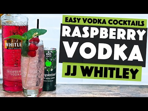 Raspberry Vodka Cocktail Recipe with an Apple Twist!
