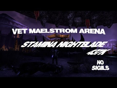 ESO - Stamina Nightblade vMA Full Run [Patch 2.2.8]