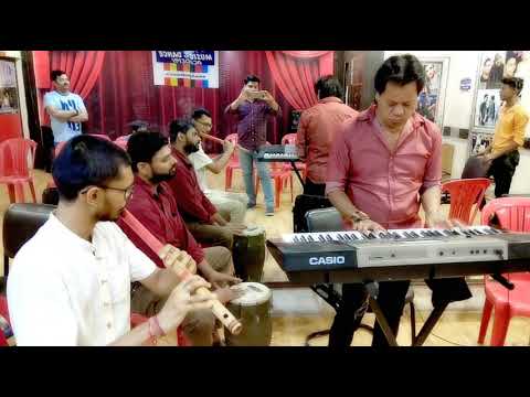 Akhil Chandra Atulit Band Fusion Rehearsal for live show