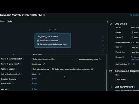 Watch: Automatic Publishing to Power BI with Databricks Workflows