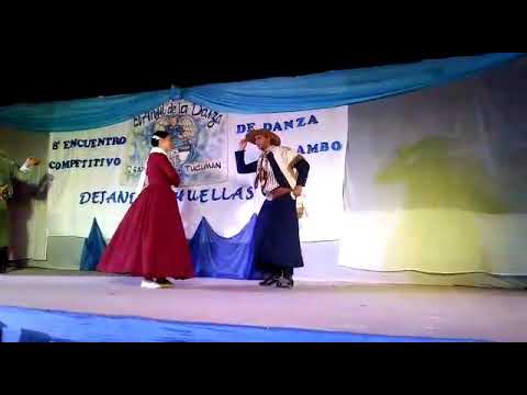 Pareja contrapunto Final ...Angel de la Danza 2019 "Dejando Huellas" *Romano - Albarracin*