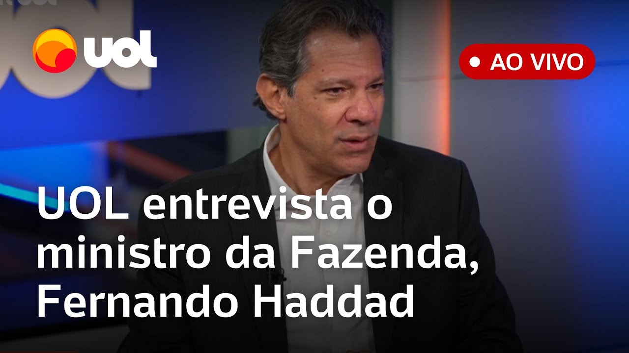 EUA x China, fraude no INSS, Imposto de Renda: Haddad fala ao vivo no UOL