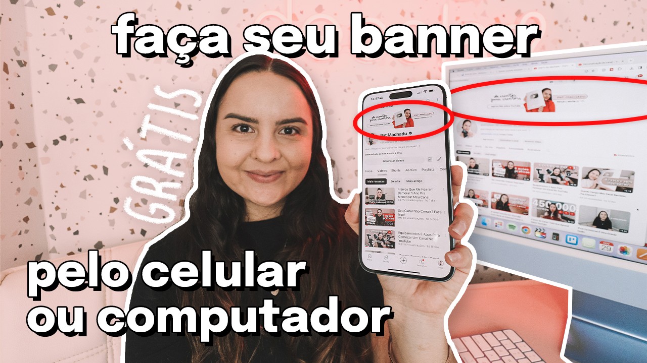 Como Criar A CAPA Do Seu Canal (Passo A Passo Simples E Grátis)