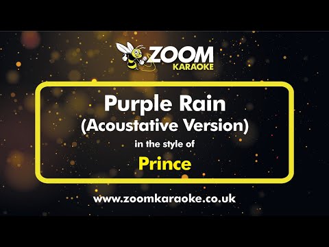 Acoustative Piano Karaoke - Purple Rain - Prince (Female Key +3)