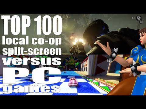 Top 100 best local co-op/split-screen/versus PC games (single PC multiplayer)