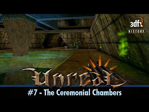 3dfx Voodoo 5 6000 AGP - Unreal - #7 - The Ceremonial Chambers [Gameplay]