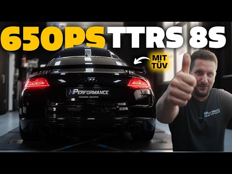 SAU SCHNELL! Das PERFEKTE TTRS Setup mit TÜV Zulassung! 4" Abgasanlage | 5" OFFENE Ansaugung